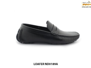 [Outlet] Giày da nam không dây vân Saffiano Loafer ND0189A 001