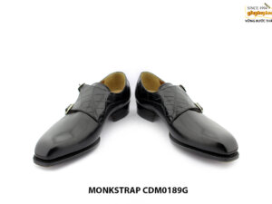 [Outlet size 41] Giày da nam monkstrap cao cấp 0189G 004