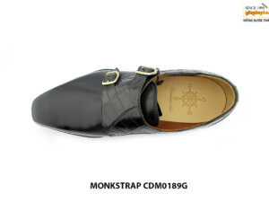 [Outlet size 41] Giày da nam monkstrap cao cấp 0189G 002