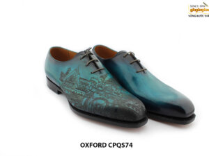 [Outlet size 42] Giày da Oxford nam Wholecut cao cấp CPQS74 005