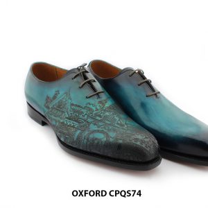 [Outlet size 42] Giày da Oxford nam Wholecut cao cấp CPQS74 005