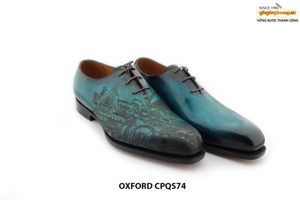 [Outlet size 42] Giày da Oxford nam Wholecut cao cấp CPQS74 005