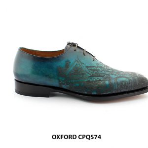 [Outlet size 42] Giày da Oxford nam Wholecut cao cấp CPQS74 001