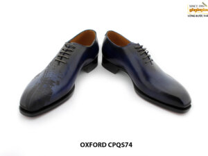 [Outlet size 42] Giày da Oxford nam Wholecut cao cấp CPQS74 003