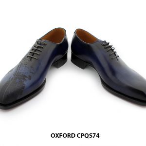 [Outlet size 42] Giày da Oxford nam Wholecut cao cấp CPQS74 003