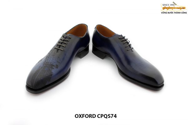 [Outlet size 42] Giày da Oxford nam Wholecut cao cấp CPQS74 003