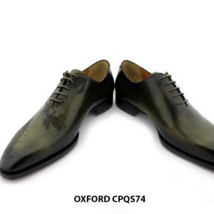[Outlet size 41] Giày da nam Oxford thủ công CPQ794 009