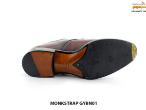 [Outlet size 42] Giày da nam 1 khoá monkstrap GYBN01 009
