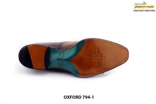 [Outlet size 42] Giày da nam Oxford thủ công 794-1 008