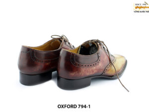 [Outlet size 42] Giày da nam Oxford thủ công 794-1 007