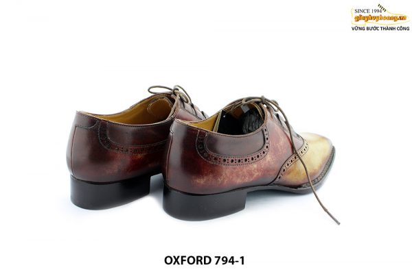 [Outlet size 42] Giày da nam Oxford thủ công 794-1 007