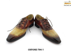 [Outlet size 42] Giày da nam Oxford thủ công 794-1 004
