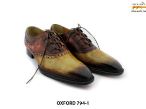 [Outlet size 42] Giày da nam Oxford thủ công 794-1 003