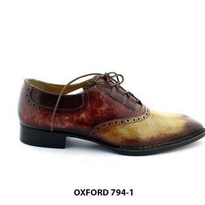 [Outlet size 42] Giày da nam Oxford thủ công 794-1 001