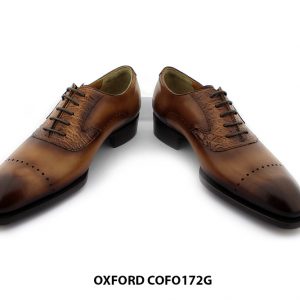 [Outlet size 41] Giày da Oxford nam đế Goodyear COFO172G 004