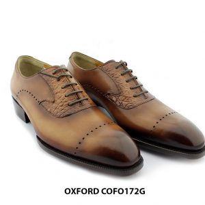 [Outlet size 41] Giày da Oxford nam đế Goodyear COFO172G 003
