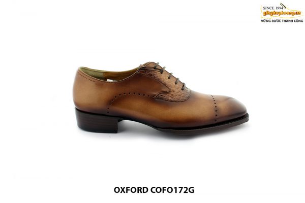 [Outlet size 41] Giày da Oxford nam đế Goodyear COFO172G 001