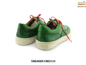 [Outlet size 41] Giày da nam thể thao đế bằng Sneaker CNES133 004