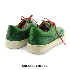 [Outlet size 41] Giày da nam thể thao đế bằng Sneaker CNES133 004