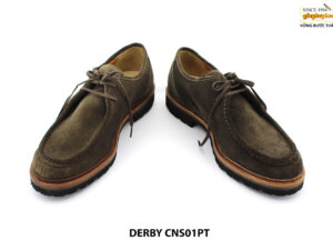 [Outlet size 41] Giày da lộn nam cực ngầu Derby CNS01PT 003