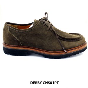 [Outlet size 41] Giày da lộn nam cực ngầu Derby CNS01PT 001