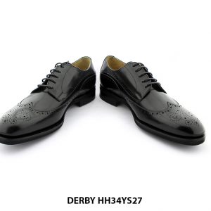 [Outlet size 41] Giày da nam đục lỗ thủ công Derby HH34YS27 004