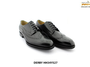 [Outlet size 41] Giày da nam đục lỗ thủ công Derby HH34YS27 003