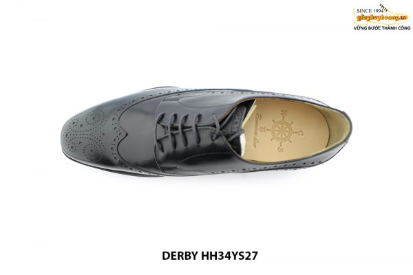 [Outlet size 41] Giày da nam đục lỗ thủ công Derby HH34YS27 002