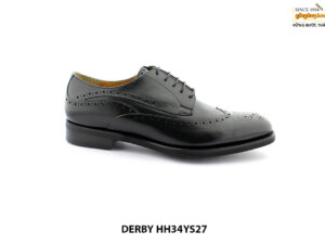 [Outlet size 41] Giày da nam đục lỗ thủ công Derby HH34YS27 001