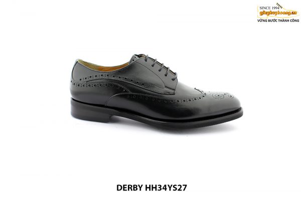 [Outlet size 41] Giày da nam đục lỗ thủ công Derby HH34YS27 001