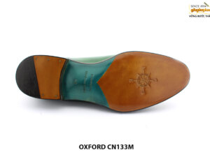[Outlet size 40] Giày da nam Oxford màu xanh lá CN133M 006