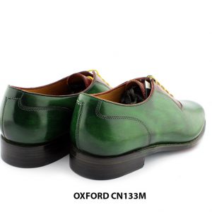 [Outlet size 40] Giày da nam Oxford màu xanh lá CN133M 005