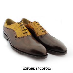 [Outlet size 41] Giày da Oxford nam phong cách SPCOF003 003