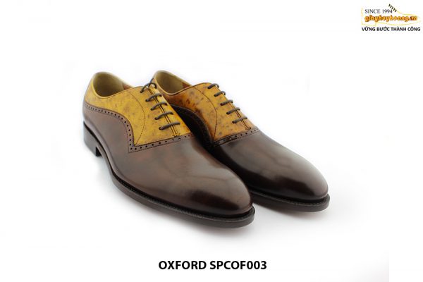 [Outlet size 41] Giày da Oxford nam phong cách SPCOF003 003