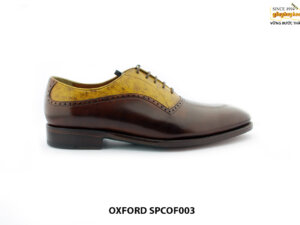 [Outlet size 41] Giày da Oxford nam phong cách SPCOF003 001