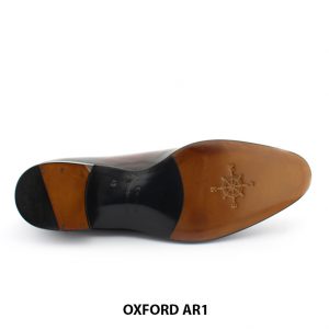 Giày da nam khâu đế rút tay Oxford AR1 006