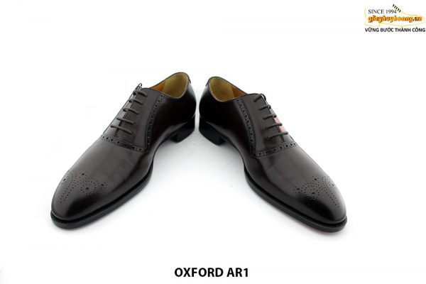Giày da nam khâu đế rút tay Oxford AR1 005