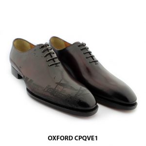 [Outlet size 42] Giày da nam Oxford đặc biệt CPQVE1 003