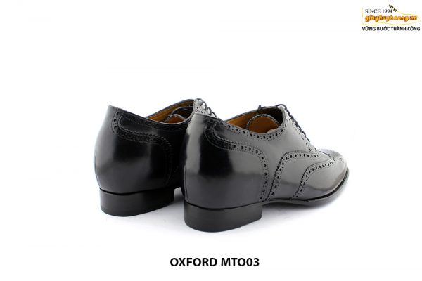 [Outlet size 42] Giày da nam Oxford nâng chiều cao MTO03 005