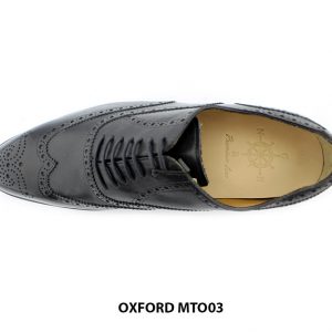 [Outlet size 42] Giày da nam Oxford nâng chiều cao MTO03 002