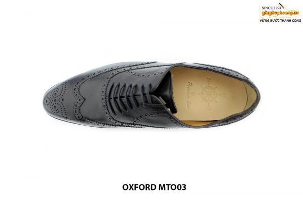 [Outlet size 42] Giày da nam Oxford nâng chiều cao MTO03 002