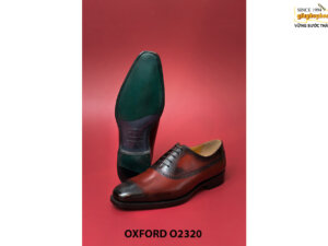 Giày da nam đục lỗ mũi Oxford O2320 006