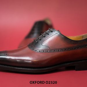 Giày da nam đục lỗ mũi Oxford O2320 005