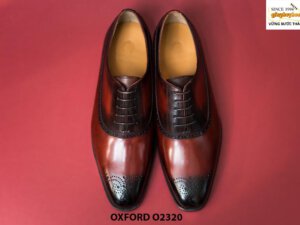 Giày da nam đục lỗ mũi Oxford O2320 002