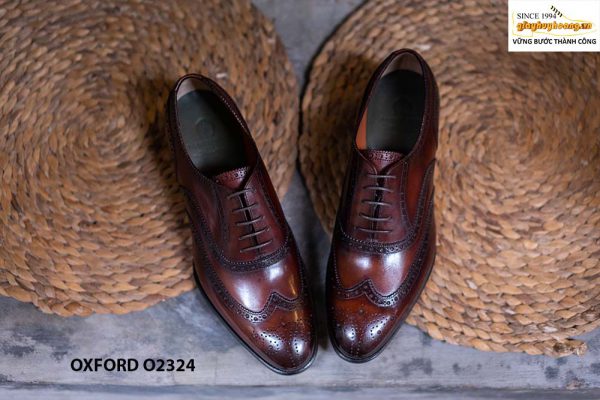 Giày da nam phong cách trẻ trung Oxford O2324 001