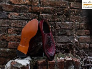 Giày da nam thiết kế mới đẹp Oxford O2325 005