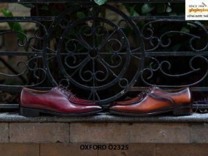 Giày da nam thiết kế mới đẹp Oxford O2325 003