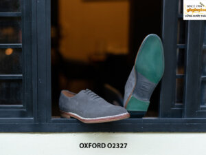 Giày da lộn nam cao cấp Oxford O2327 004