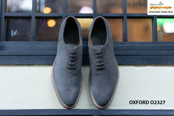 Giày da lộn nam cao cấp Oxford O2327 002