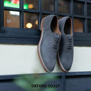 Giày da lộn nam cao cấp Oxford O2327 001